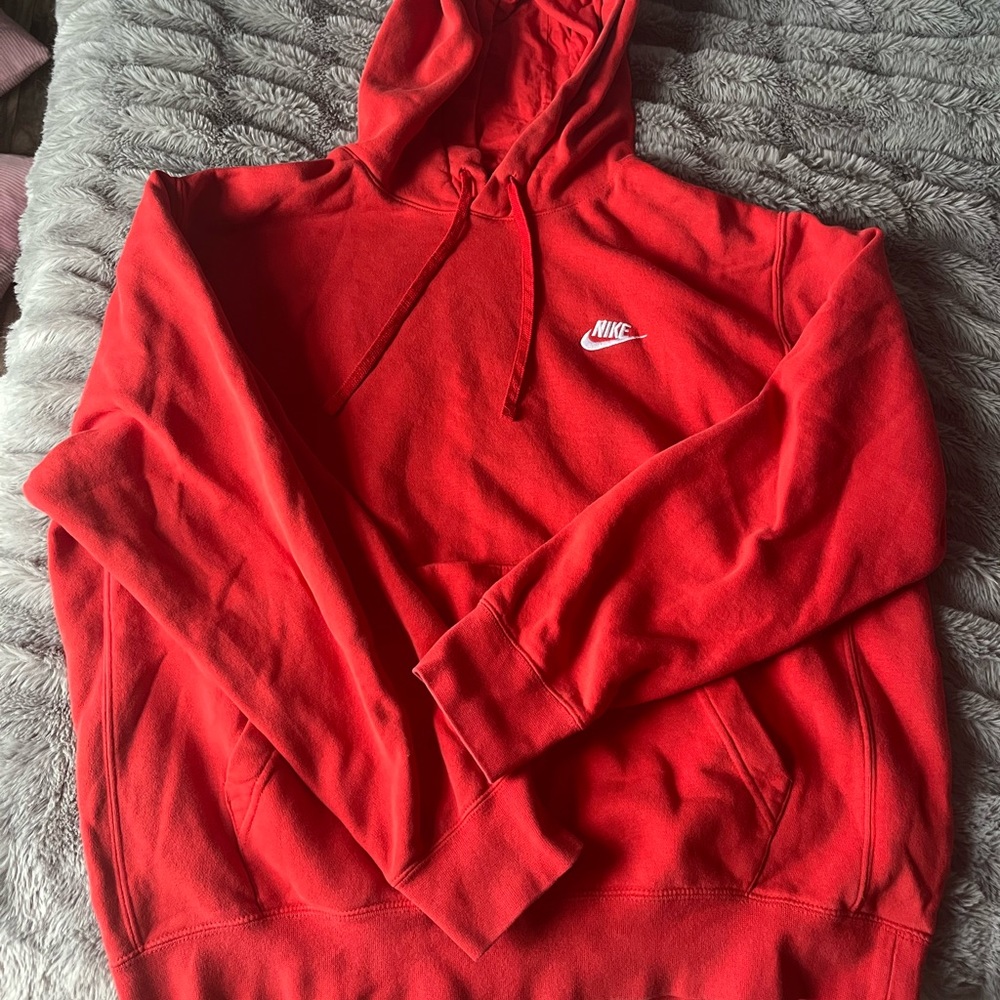 Red Nike Hoodie